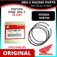 Honda NSR NSR150 Piston Rings 0.50 NOS (OE)