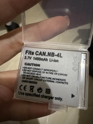 Canon佳能NB-4L 相機電池 3.7V 1400mAh