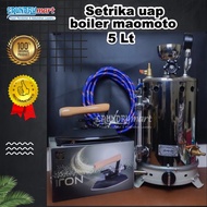 Setrika / Setrika Uap / Setrika Uap Laundry Maomoto Kapasitas 5 Liter