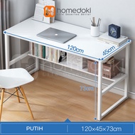 Homedoki Meja Belajar / Meja Komputer / Meja Kerja Minimalis / Meja Belajar Dewasa Minimalis