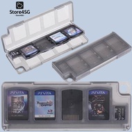 Black 8 In 1 Game Card Memory Card Case For Sony PS Vita Ready Stock