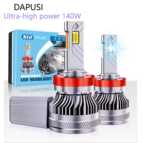S12 Car LED Headlight Bulb 140W Headlamp H1 H3 H7 H11 H8 H9 880 881 9005 HB3 9006 HB4 9012 H4/9003/H