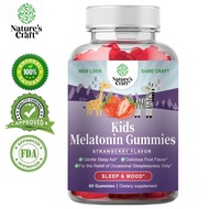 Natures Craft Kẹo dẻo ngủ Melatonin Gummies kẹo dẻo hỗ trợ giấc ngủ ngon