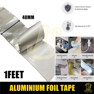 48MM (1feet) Aluminium Foil Tape. Multipurpose Aluminium Tape. Aluminium Adhesive Sealing Tape.