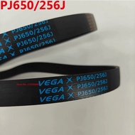 V-Belt PJ650/256J 3/4/5/6/7/8Ribs Rubber Drive Belt Multi Groove Belt Multi Wedge Belt