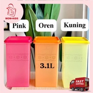 Tupperware 3.1L Mosaic Keeper Red Merah Yellow Kuning Oren Orange Jingga Bekas Roti Putih Gardenia W