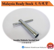 【Sundia Diabolo Socket Tool T-Shape T型 三铃锁铃器】Sundia Diabolo 三铃 扯铃 Tightening Tool 锁紧 调整 专业工具 Malaysi