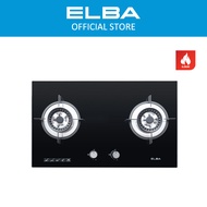 ELBA 2 / 3 Burners Glass Stove EGH-K8842G(BK) / EGH-K8843G(BK) - Full Black Tempered Glass (5.0kW)