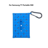 Vỏ bảo vệ ổ cứng Ổ cứng lớp bọc SSD di động Ốp Silicon cho Samsung chống rơi cảm ứng T7