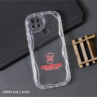 OPPO A15 OPPO A15S OPPO A16 CASE MELTING WAVY CLEAR SOFT CASE OPPO A15 OPPO A15S OPPO A16 G01