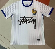 1998 Japanese Retro Stussy Jersey Flamenco Italy Brazil 02 Brazil home football kit