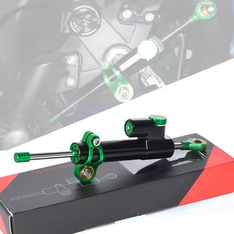 CNC Adjustable Motorcycles Steering Stabilize Damper Bracket Mount FOR KAWASAKI NINJA ninja 400 650 
