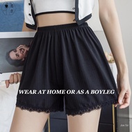 Joe Sir Women's Safety Shorts Seamless Invisible Underwear Anti-See-Through Comfy Loose Boxer Shorts