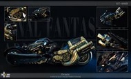 GAMETOYS 最終幻想 1/6 幻想戰士 GT-006 AC版 太空戰士 FF7 克勞德 豪華版拆出 摩托車