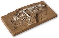 NOCH Dinosaur T-Rex Excavation, Ready Model in Grey Tones, 13.5 x 6.8 cm for Gauge H0, TT, N, Ideal 