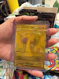美版 金 Mega Charizard X EX