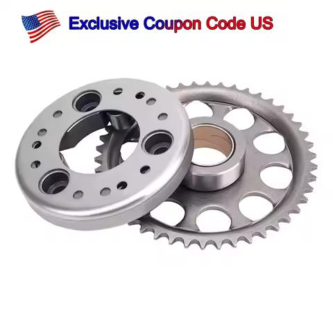 Motorcycle Engine Parts Starter Clutch Assy Gear Beads For Kawasaki ER-5 ER500 454LTD EN450A EX500A 