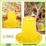 Super Feeder Spill-Proof Chicken Feeder Container Chicken Feeder Bucket Spill-Proof Chicken Feeder