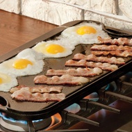 美國LODGE 美國製油切型雙面平底/橫紋鑄鐵煎烤盤 LPGI3