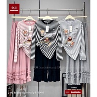 Striped Paper Cotton Shirt Code HT33