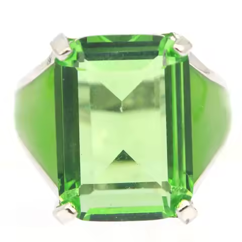 Buy 4 Get 1 Free 25x20mm 8.4g Rectangle Shape Green Tsavorite Garnet Purple Spinel London Blue Topaz