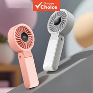 High-Speed Portable Turbine Fan 8000mAh 30-Hour Handheld Cooling Fan Mini Foldable AC Fan F5PRO Kipa