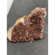 D7212 Natural Crystal Raw Ore Red Vision Ornaments Super Shiny