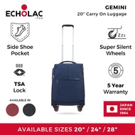 Echolac Gemini 20" Carry On Upright Luggage