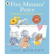 Five Minutes' Peace Sticker Activity Book by Jill Murphy (UK edition, paperback)