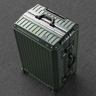 包送貨-高檔大容量行李箱 # Suitcase【20-32吋 奢華鋁框款】 學生ins行李喼 # luggage case 旅行喼 # trunk 旅行箱 萬向輪拉桿箱 結婚密碼箱 登機箱 T-222