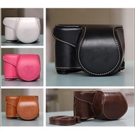 Leather Camera Bag Case Pouch For Sony A6400 A6000 A6300 / A5000 A5100