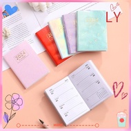 LY 2024 Agenda Book, A7 Pocket Diary Weekly Planner, Portable with Calendar Dazzling Colorful Notebooks School Office