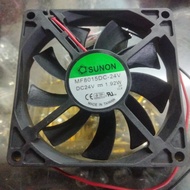 SUNON FAN DC 24 8 CMVOLT 1.5 CM THICKNESS DC HEATSINK FAN