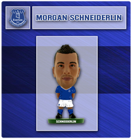 โมเดลนักฟุตบอล SoccerStarz ลิขสิทธิ์แท้จากสโมสร Everton - Morgan Schneiderlin 2018