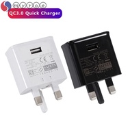 MYROE Power Adapter USB Charging Home Travel Use UK Plug