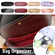 HILDAR 1Pcs Insert Bag, Portable Felt Linner Bag,  Multi-Pocket Travel Storage Bags Bag Organizer for Longchamp Mini Bag