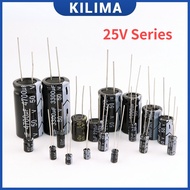 Aluminum Electrolytic Capacitor 25V 10UF 47UF 100UF 220UF 470UF 680UF 1000UF 2200UF 4700UF