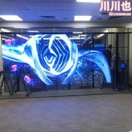 戶外裸眼3D屏LED顯示屏格柵屏室內高清軟屏全彩透明屏會議貼膜