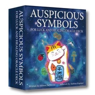 丸子🍡台灣預購☺️☺️☺️☺️幸運和療癒的吉祥符號神諭卡,贈中文翻譯｜44張,錢幣,招財貓,象神,安卡,白度母,御手,盧恩符文,搭小熊軟糖塔羅