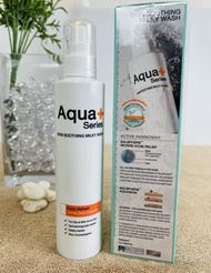 < ส่งฟรี >โฟมล้างหน้า Aqua+ Series Skin Soothing Milky wash 175 ml.