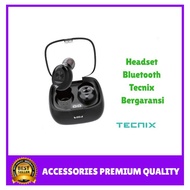 Earphone Bluetooth 5.0 TECNIX EP-T90 Original Garansi Resmi Warna Hitam