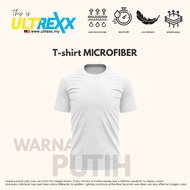 Baju kosong PUTIH murah microfiber jersi tshirt kosong WHITE