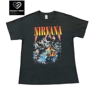 เสื้อยืด NIRVANA (BLACK) ลาย CONCERT ของแท้ 100%‼️