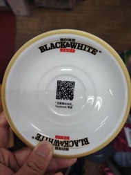 黑白淡奶碟