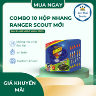Combo 5 Hộp Nhang Muỗi Khoanh Nhang Muỗi Vòng Ít Khói Ranger Scout Thái Lan