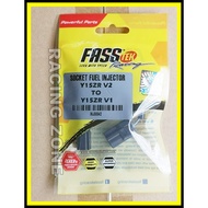 FASSTEK SOCKET FUEL INJECTOR Y15ZR V2 TO V1 Y15 YSUKU SOKET YAMAHA uma esr