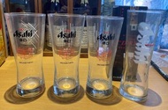 Asahi品牌啤酒杯 四個一起