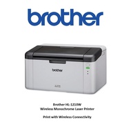 [Brand New+Limited Qty] Brother HL-1210W Wireless Monochrome Laser Printer