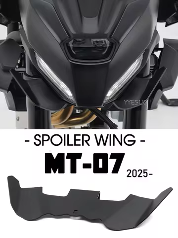 2025 MT07 MT 07 Spoiler Wing For YAMAHA MT-07 GEN4 Motorcycle Front Spoiler Kit MT-07 Accessories Do