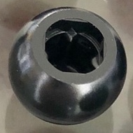 [1 Pc] LEGO Technic Ball Joint ID Ball with Shaft Hole / Black Technic Ball Joint ID 4290713 32474